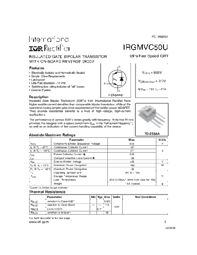 irgmvc50u