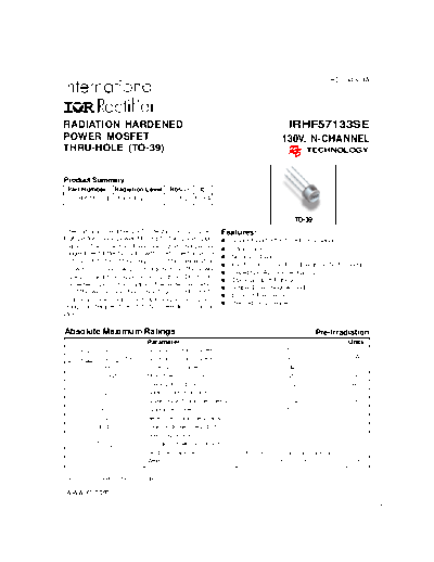 irhf57133se