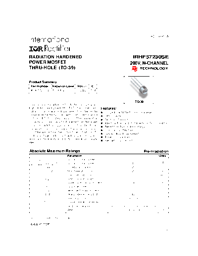 irhf57230se