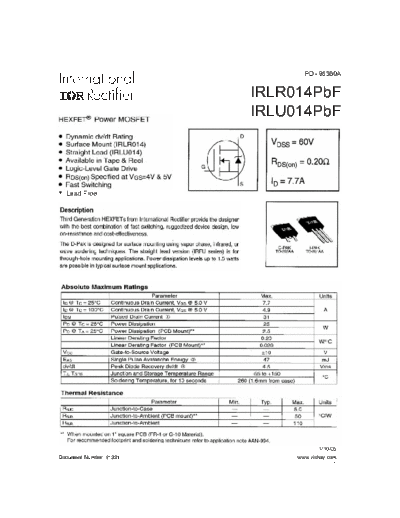 irlr014pbf_irlu014pbf