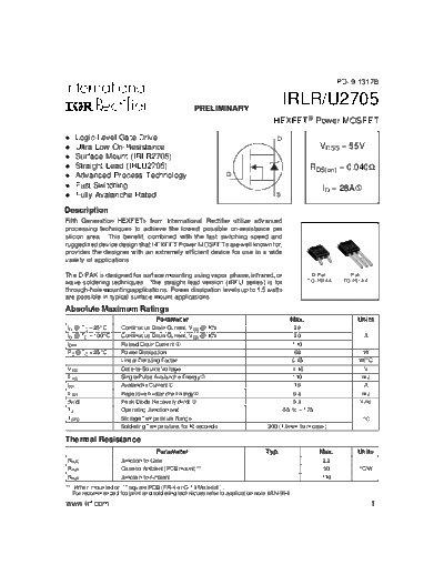 irlr2705