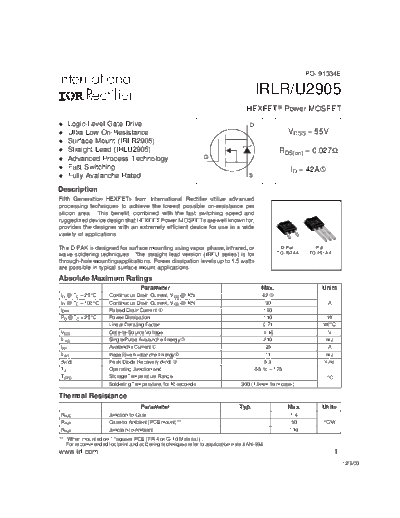 irlr2905