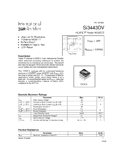 si3443dv