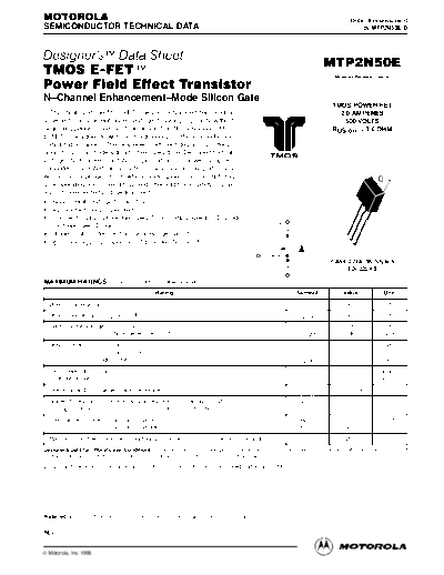mtp2n50e