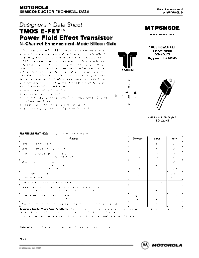 mtp6n60e