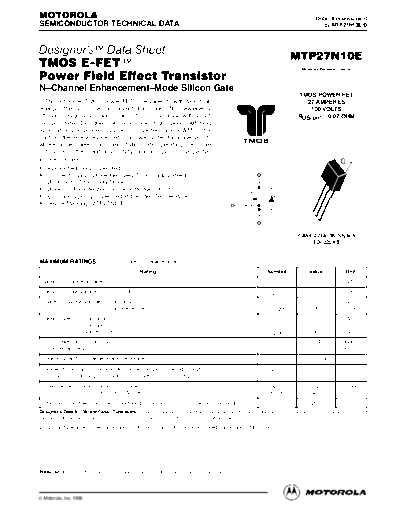 mtp27n10e