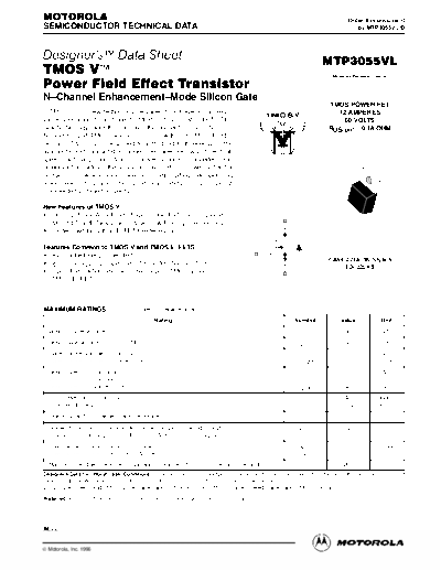 mtp3055vlrev2a