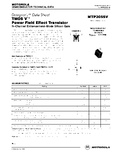mtp3055vrev2a