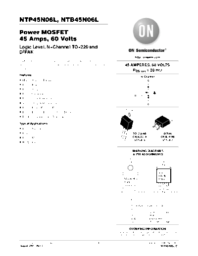 ntp45n06l_ntb45n06l