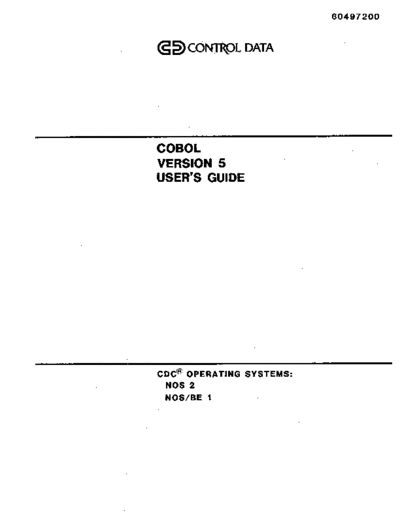 60497200E_COBOL_Version_5_Users_Guide_Mar86