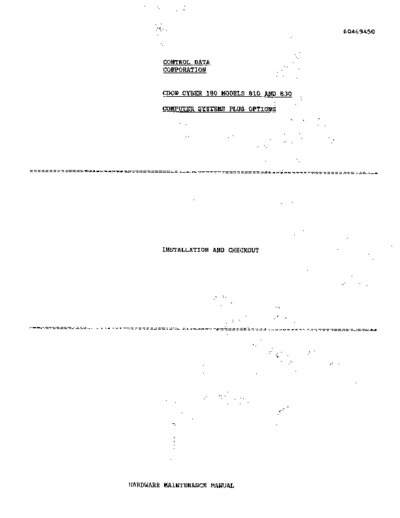 60469450A_Cyber_180_810_820_Installation_and_Checkout_Sep84