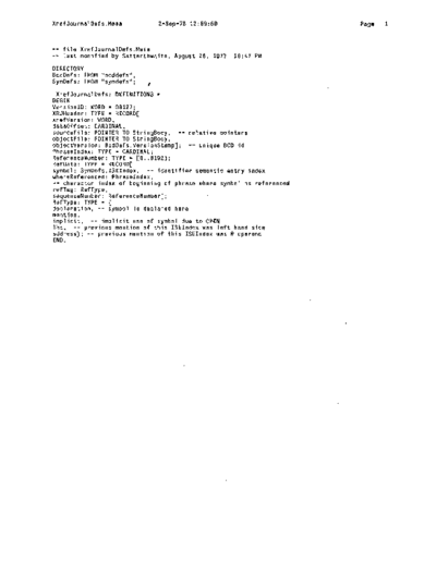 XrefJournalDefs.mesa_Sep78