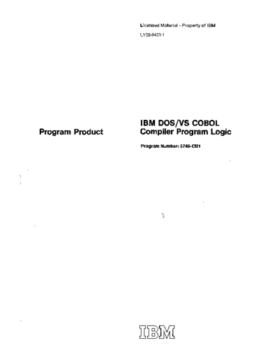 LY28-6423-1_IBM_DOS_VS_COBOL_Compiler_Program_Logic_Sep75