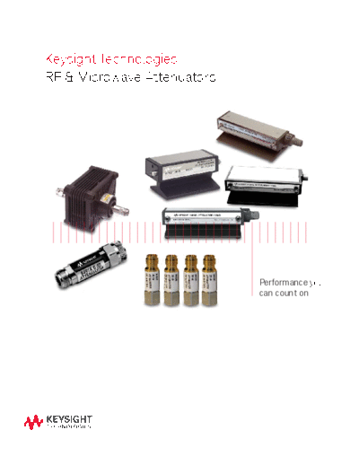 RF & Microwave Attenuators - Brochure 5989-6948EN c20141022 [6]