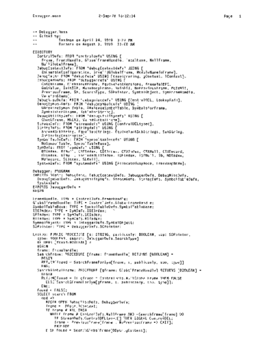 Debugger.mesa_Sep78