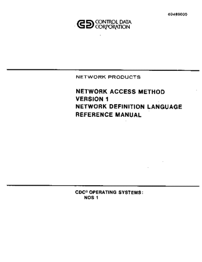60480000J_Network_Access_Method_Version_1_Network_Definition_Language_Reference_May81