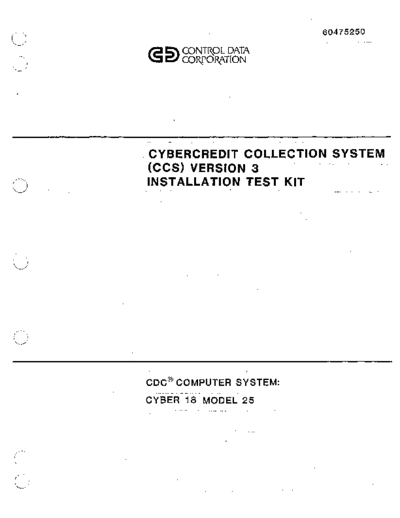 60475250C_Cybercredit_Collection_System_Version_3_Installation_Test_Kit_Jan83