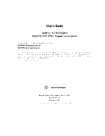 HP E8257D users