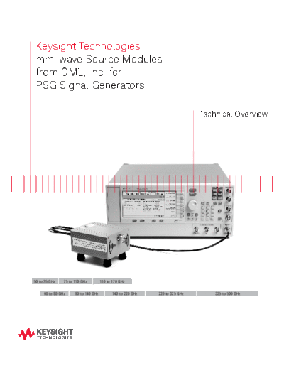 mm-wave Source Modules from OML_252C Inc. for Keysight PSG Signal Generators - Technical Overview 5989-2923EN c20140702 [9]