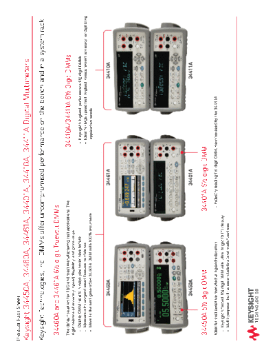 34450A_252C 34460A_252C 34461A_252C 34401A_252C 34410A_252C 34411A Digital Multimeters - Product Fact Sheet 5991-2110EN c20140619 [2]