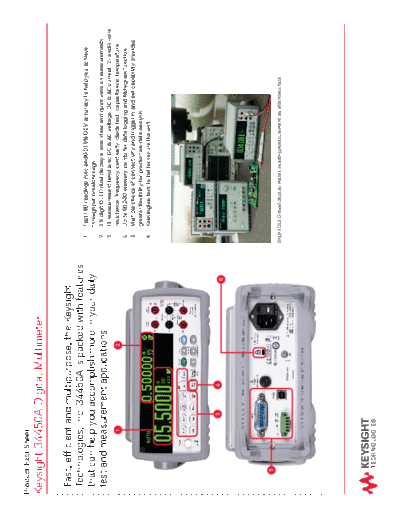 34450A Digital Multimeter - Product Fact Sheet 5991-1206EN c20140628 [2]