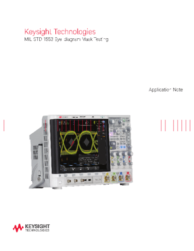 5990-9324EN MIL-STD 1553 Eye-diagram Mask Testing - Application Note c20140617 [8]