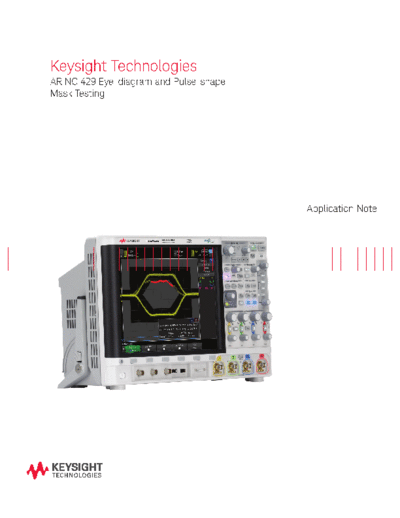 5990-9325EN ARINC 429 Eye-diagram and Pulse-shape Mask Testing - Application Note c20140613 [9]