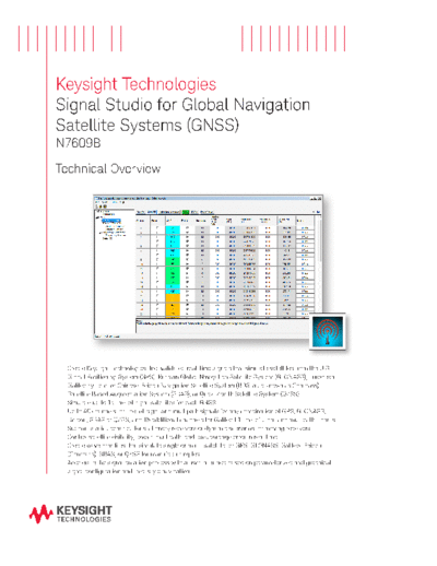 5990-9363EN Signal Studio for Global Navigation Satellite Systems (GNSS) N7609B - Technical Overview c20140913 [13]