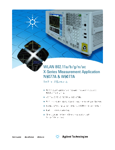5990-9642EN N9077A & W9077A WLAN X-Series Measurement Application - Technical Overview c20140609 [19]