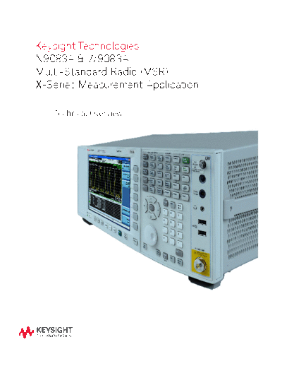 5990-9770EN N9083A & W9083A Multi-Standard Radio (MSR) X-Series Measurement Application - Technical Overview c20141023 [12]