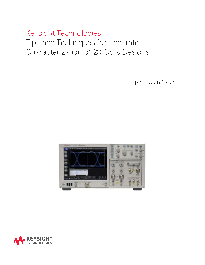 5990-9784EN Tips and Techniques for Accurate Characterization of 28 Gb s Designs - Application Note c20141023 [26]