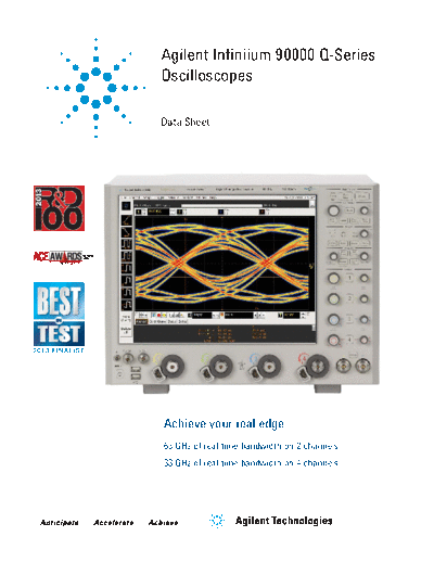 5990-9712EN Infiniium 90000 Q-Series Oscilloscopes - Data Sheet c20140417 [38]