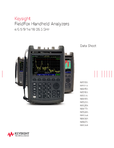 5990-9783EN FieldFox Handheld Analyzers - Data Sheet c20140902 [34]