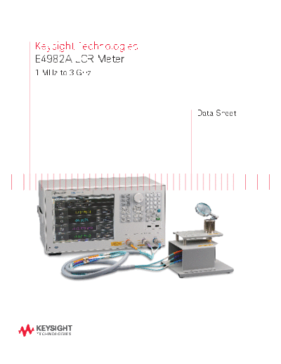 5990-9882EN E4982A LCR Meter 1 MHz to 3 GHz - Data Sheet c20140801 [22]