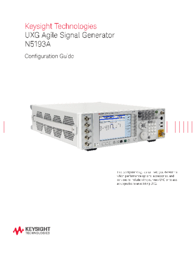 5992-0093EN N5193A UXG Agile Signal Generator - Configuration Guide c20140928 [5]