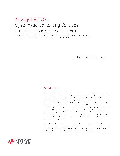 5992-0058EN E4729A Keysight SystemVue Consulting Services DOCSIS 3.1 Baseband Verification Library c20141013 [8]