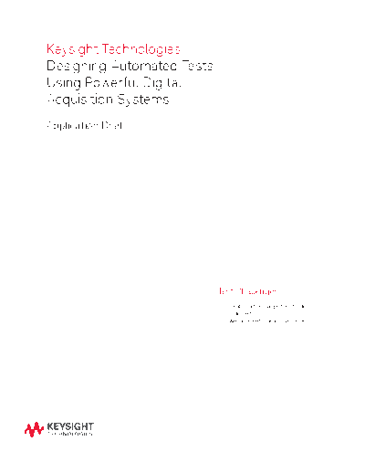 5992-0100EN Designing Automated Tests Using Powerful Digital Acquisition Systems - Application Brief c20140827 [6]