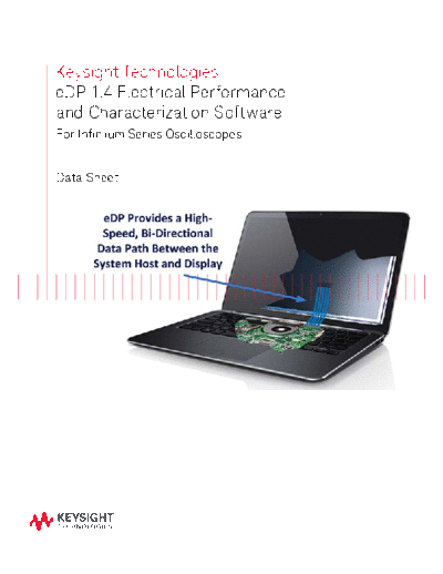 5992-0284EN eDP 1.4 Electrical Performance and Characterization Software - Data Sheet c20141118 [22]