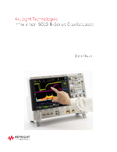 5991-4087EN InfiniiVision 6000 X-Series Oscilloscopes - Data Sheet c20141030 [40]