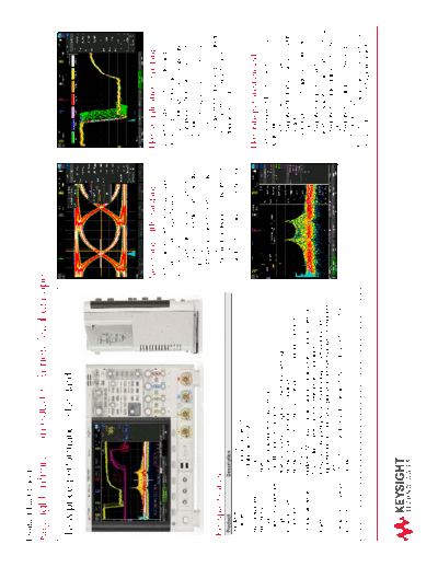 5991-4168EN InfiniiVision 6000 X-Series Oscilloscope - Product Fact Sheet c20140728 [2]