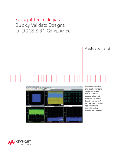 5991-4301EN Quickly Validate Designs for DOCSIS 3.1 Compliance - Application Brief c20140805 [5]