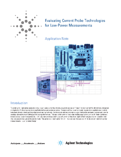 5991-4375EN Evaluating Current Probe Technologies for Low-Power Measurements - Application Note c20140416 [12]