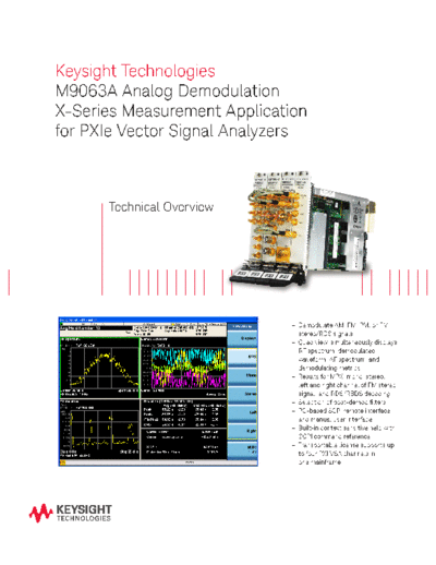 5991-4315EN M9063A Analog Demodulation X-Series Measurement Application for PXIe Vector Signal Analyzers c20140718 [12]