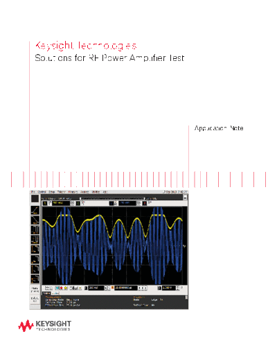 5991-4607EN Solutions for RF Power Amplifier Test - Application Note c20140923 [8]