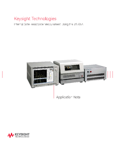 5991-4656EN Internal Gate Resistance Measurement Using the Agilent B1505A - Application Note c20140829 [8]