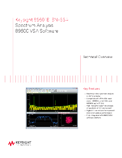 5991-4582EN 89601B BN-SSA 89600 VSA Software - Spectrum Analysis Option - Technical Overview c20141016 [14]