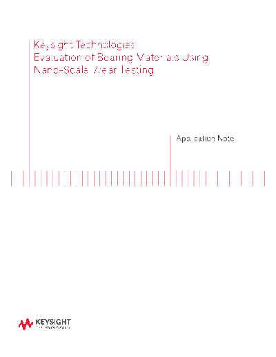 5991-4865EN Evaluation of Bearing Materials Using Nano-Scale Wear Testing - Application Note c20140808 [6]