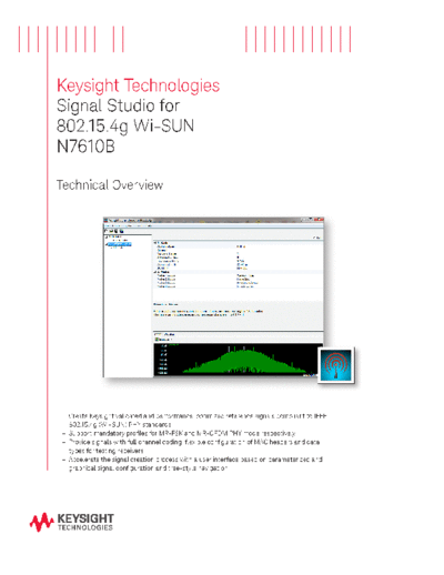 5991-4929EN Signal Studio for 802.15.4g (Wi-SUN) N7610B Technical Overview c20140801 [8]