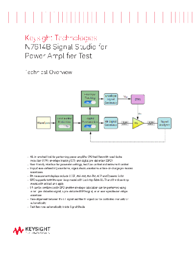 5991-4959EN N7614B Signal Studio for Power Amplifier Test - Technical Overview c20140807 [17]