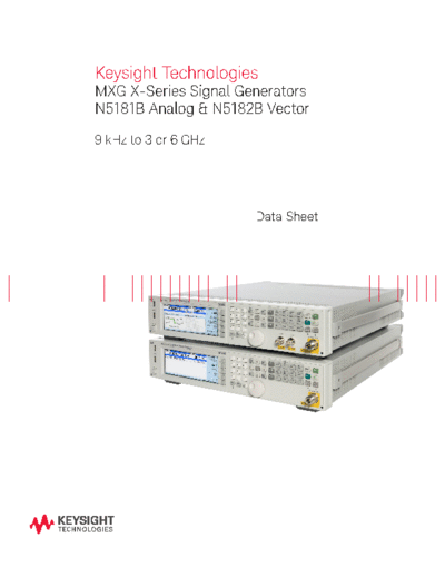 5991-0038EN MXG X-Series Signal Generators N5181B Analog & N5182B Vector - Data Sheet c20140602 [32]